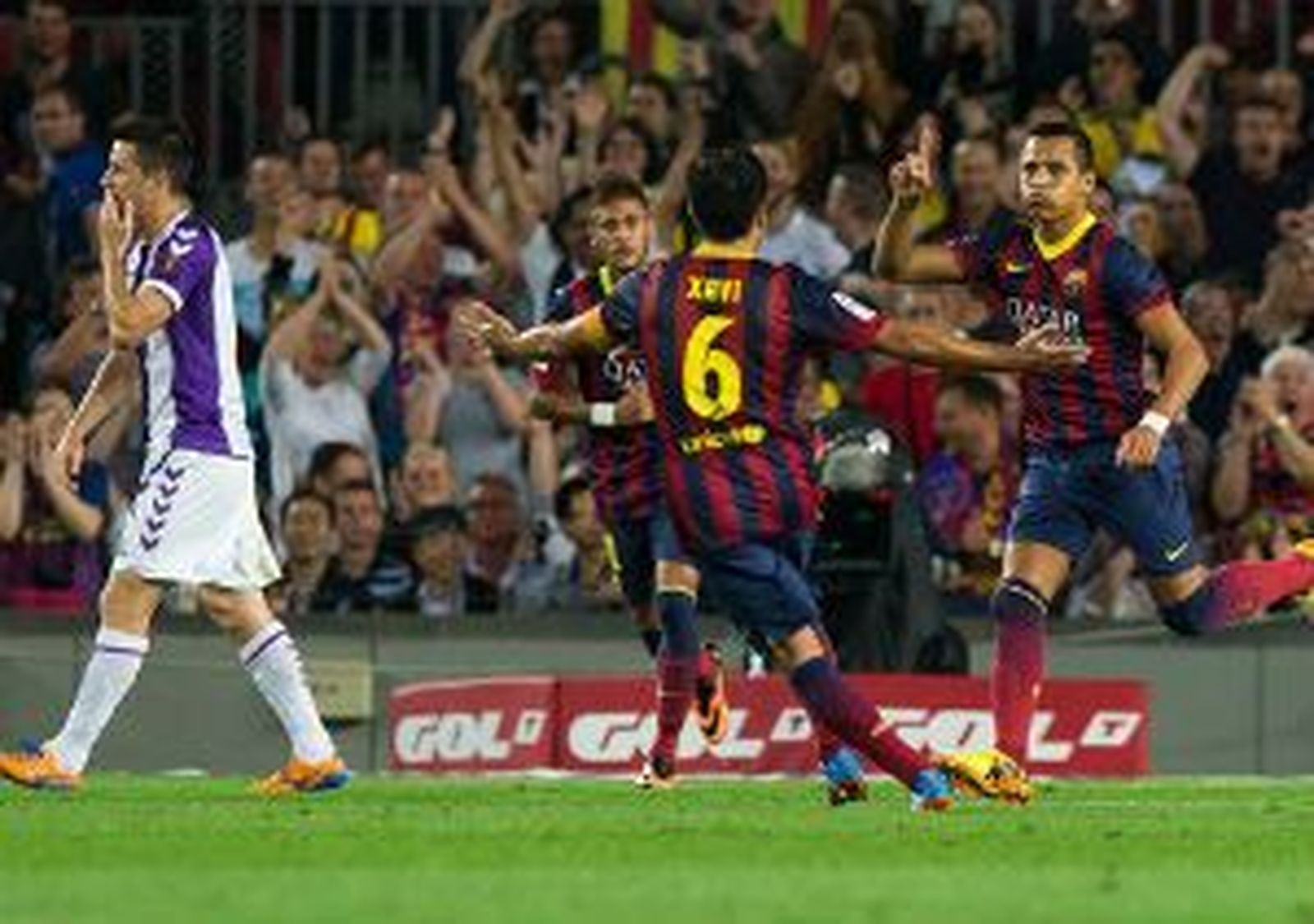 4-1. Neymar y Alexis tumban al Valladolid