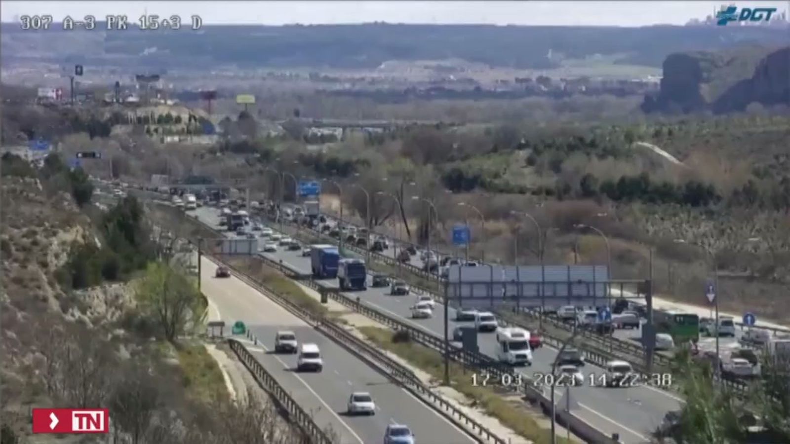 Operación salida por San Jose