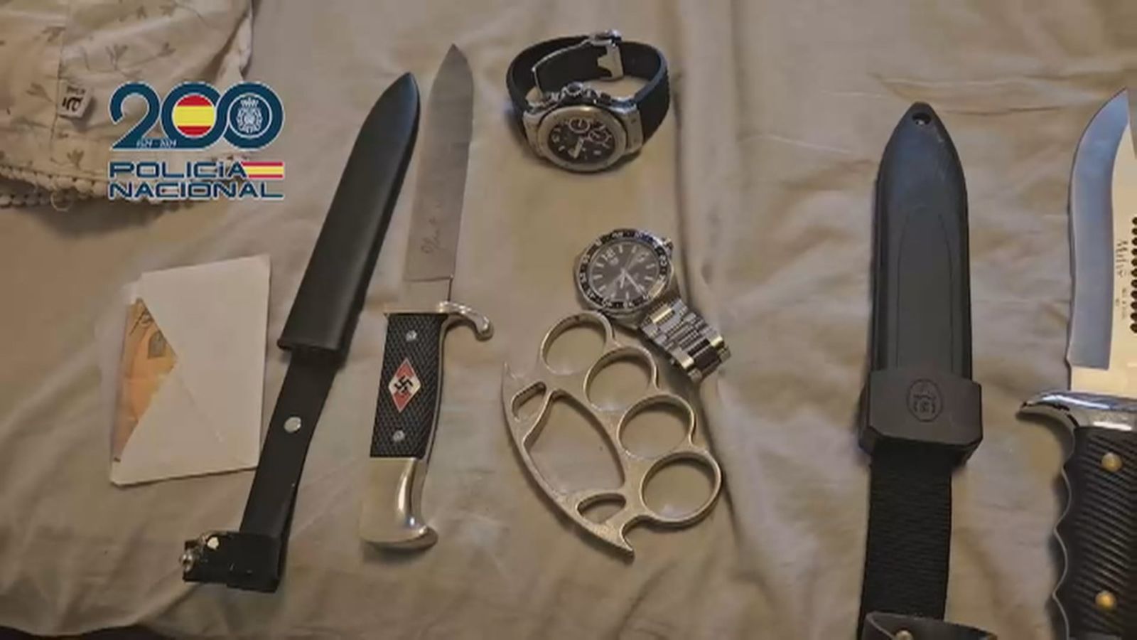Detenido un grupo ultra y supremacista en Madrid