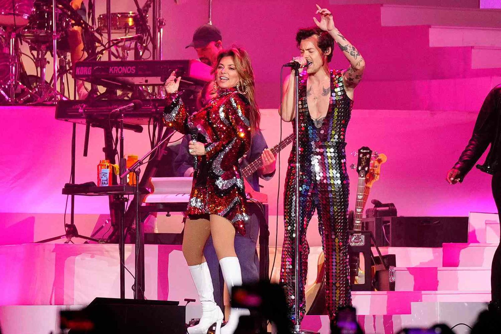 Shania Twain y Harry Styles en Coachella