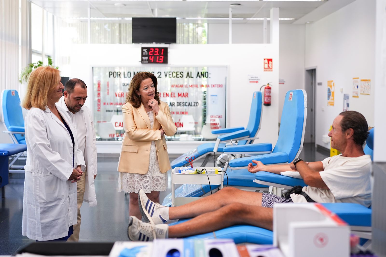 Donaciones de sangre en verano
