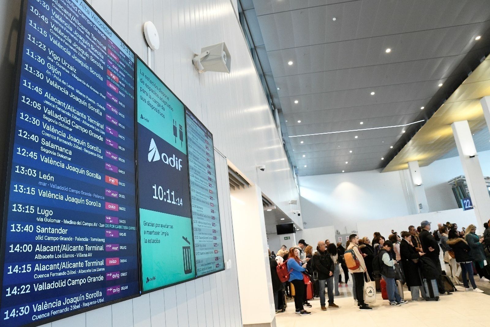 Renfe recupera la venta de billetes tras subsanarse la incidencia en los Avril