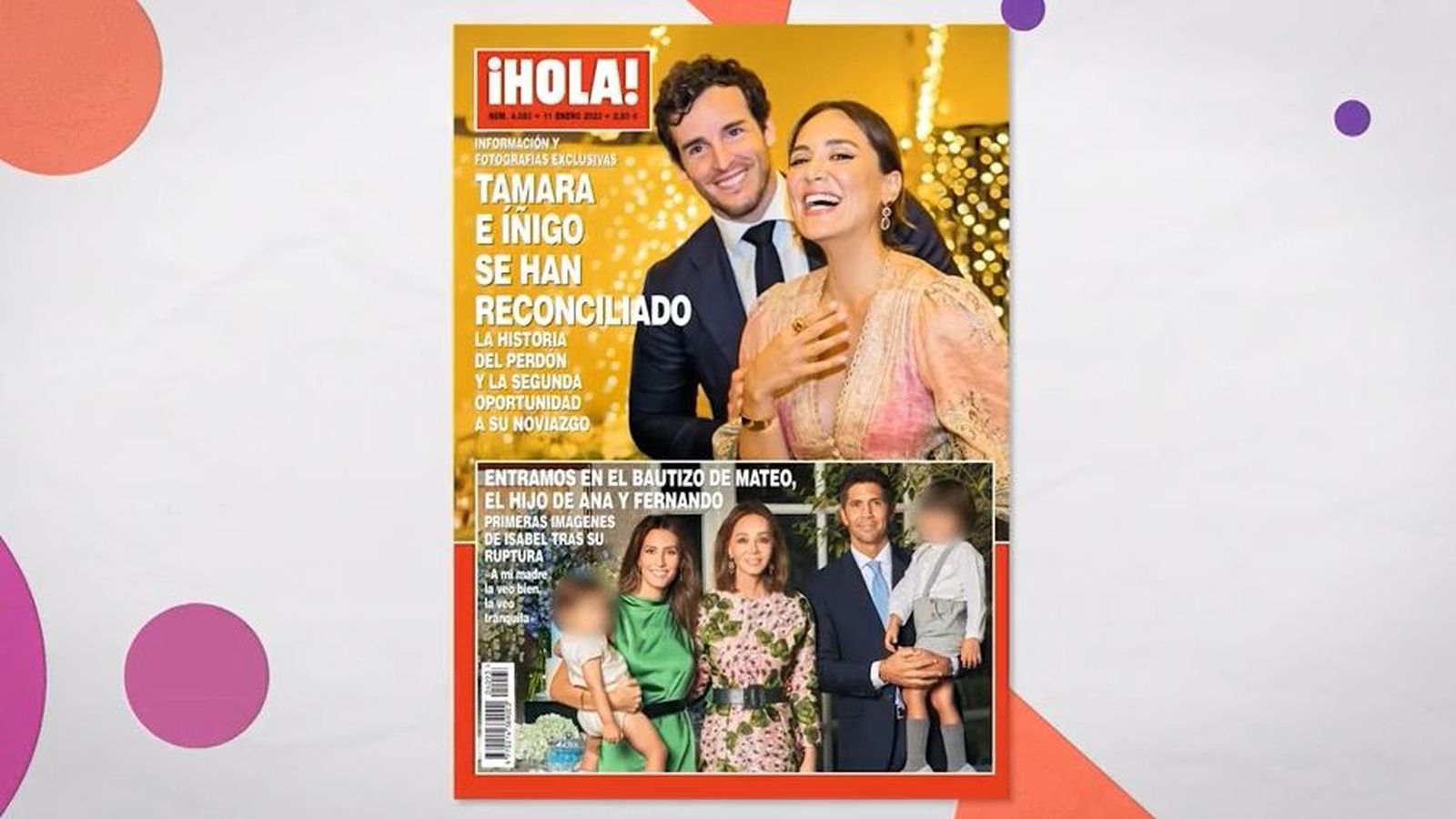 Del reencuentro en noviembre al milagro navideño: así fue la reconciliación de Tamara e Íñigo