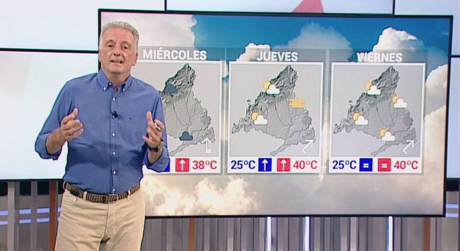 Las temperaturas comienzan a subir en Madrid camino de la primera ola de calor del verano