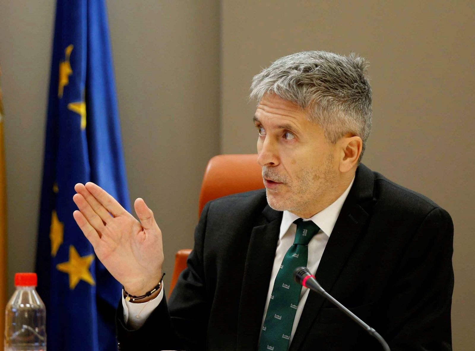 Marlaska niega que el traspaso de Tráfico a Navarra sea por el acuerdo con el PNV para la investidura