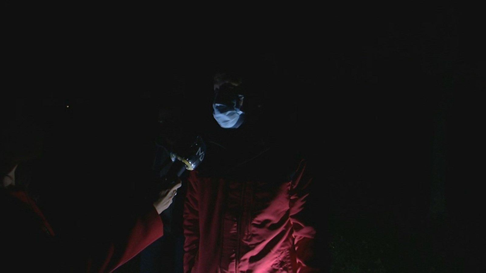 En penumbra en el Parque de la Fortuna de Leganés