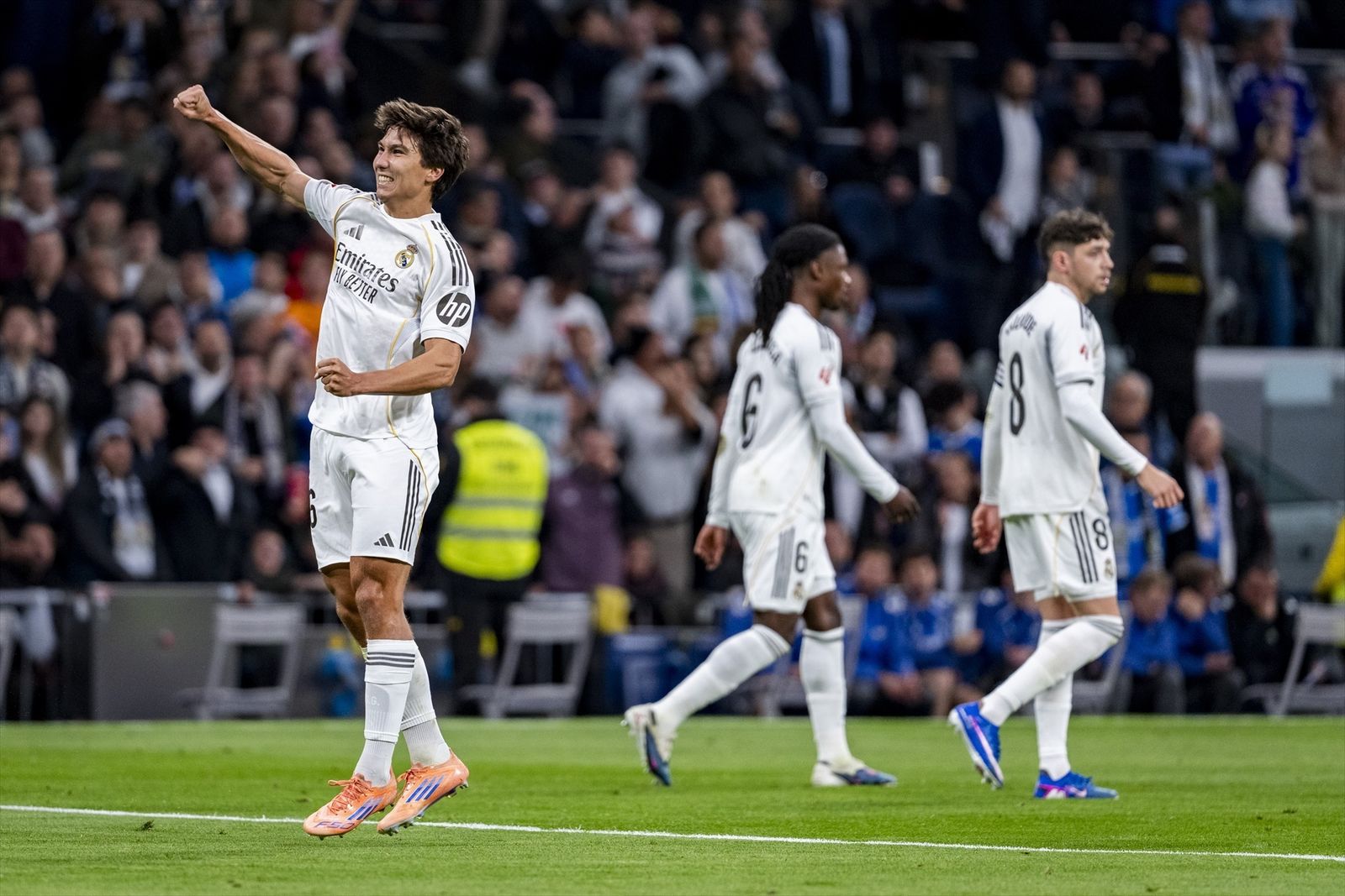 Gonzalo celebrando un gol