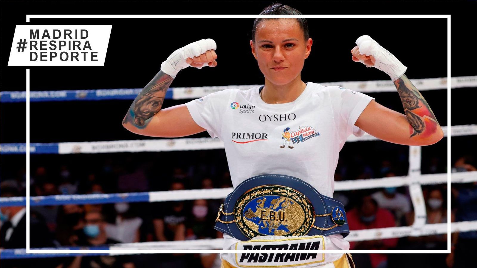 Joana Pastrana se despide como reina de Europa