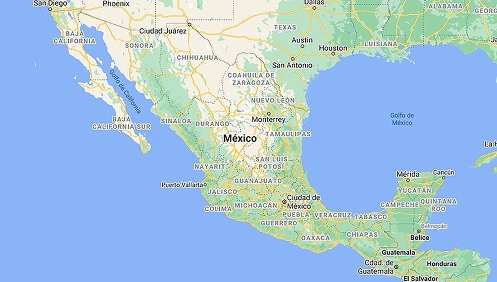 Mapa de México
