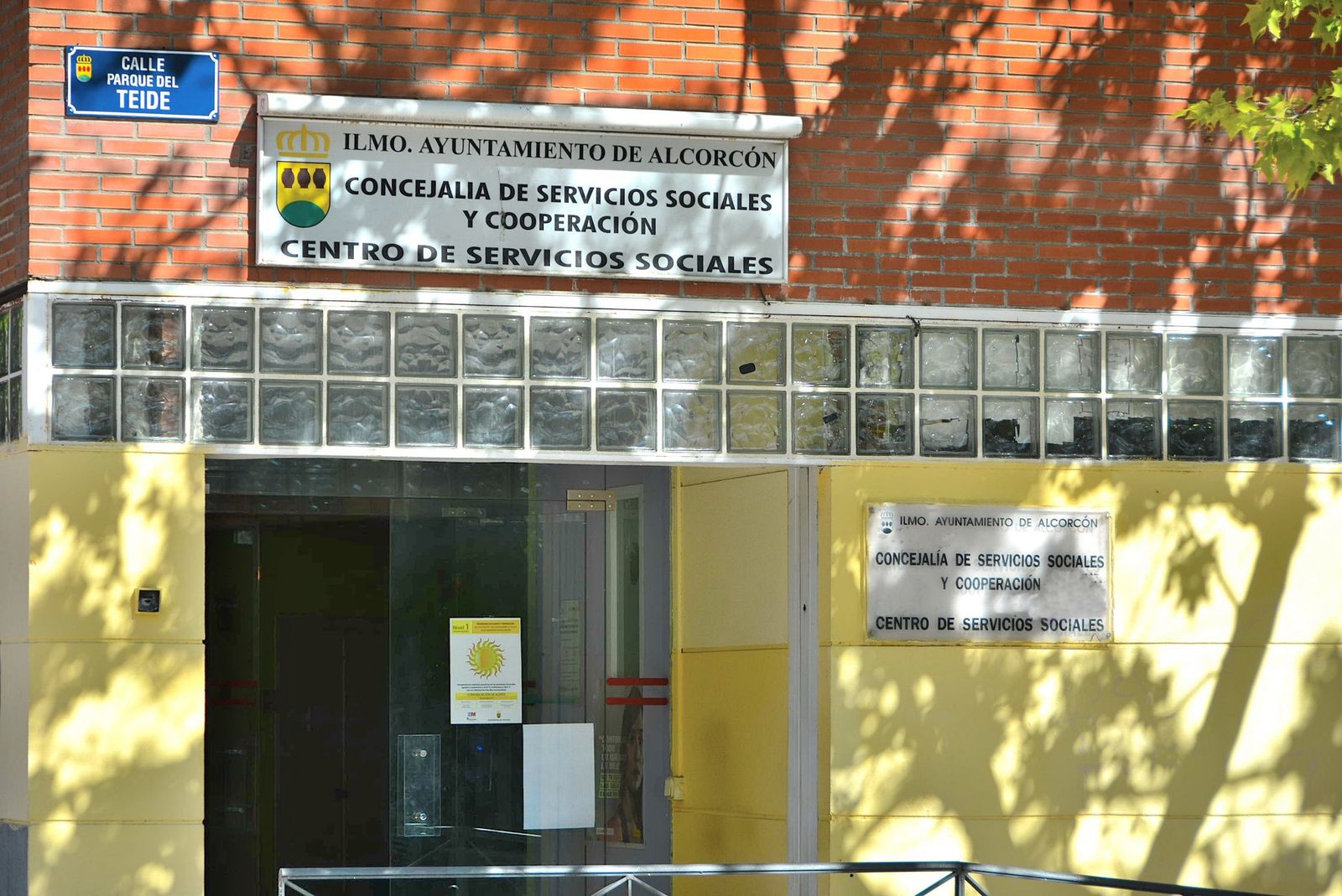 El centro de Servicios Sociales de Valderas en Alcorcón