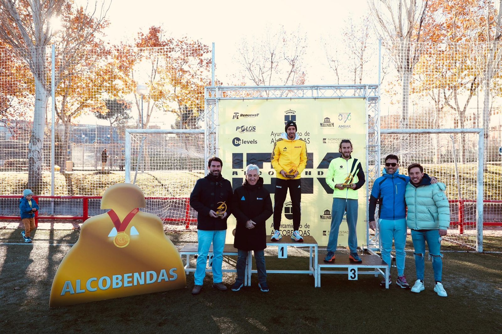 Podio masculino