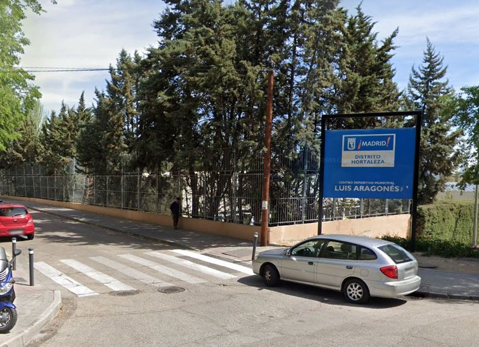 El polideportivo municipal Luis Aragonés, en Hortaleza
