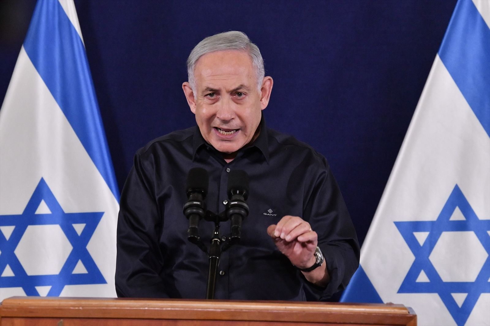 El primer ministro israelí, Benjamín Netanyahu
