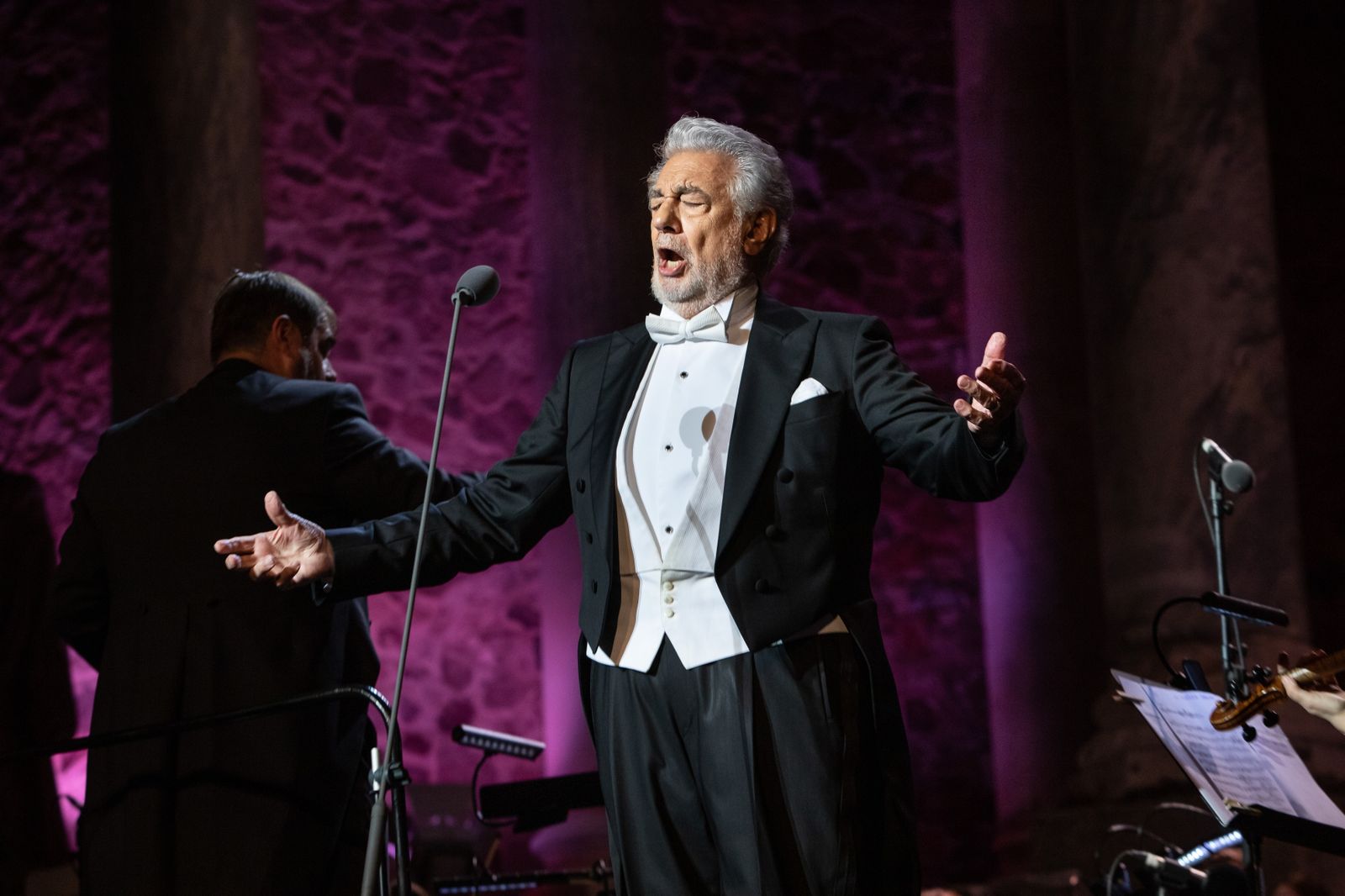 El tenor Plácido Domingo
