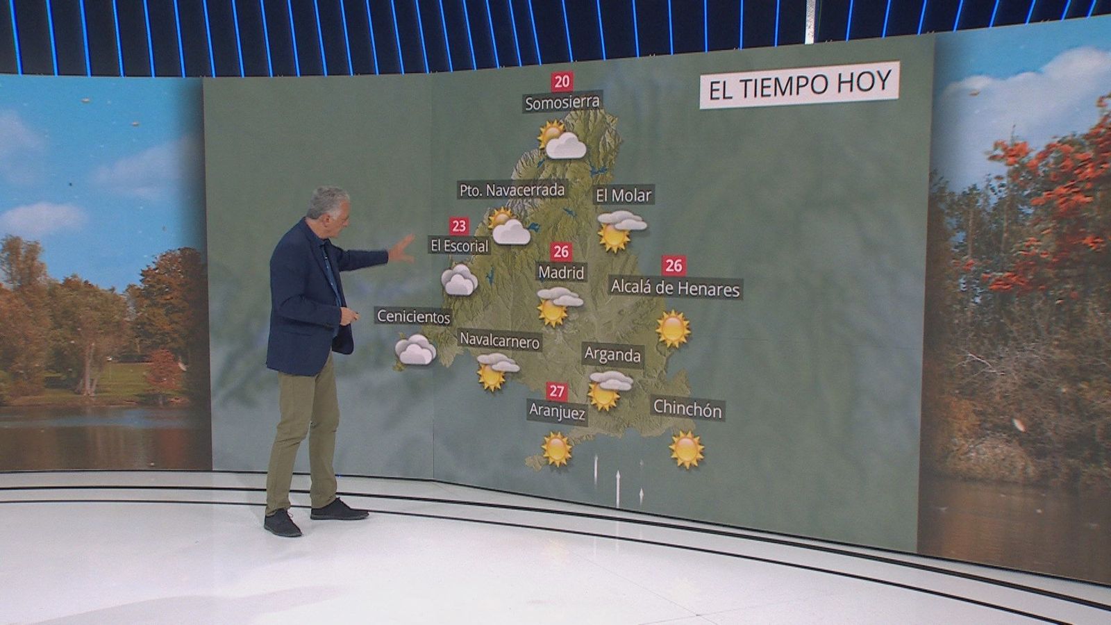 Miércoles con temperaturas que llegarán a los 27 grados en Madrid