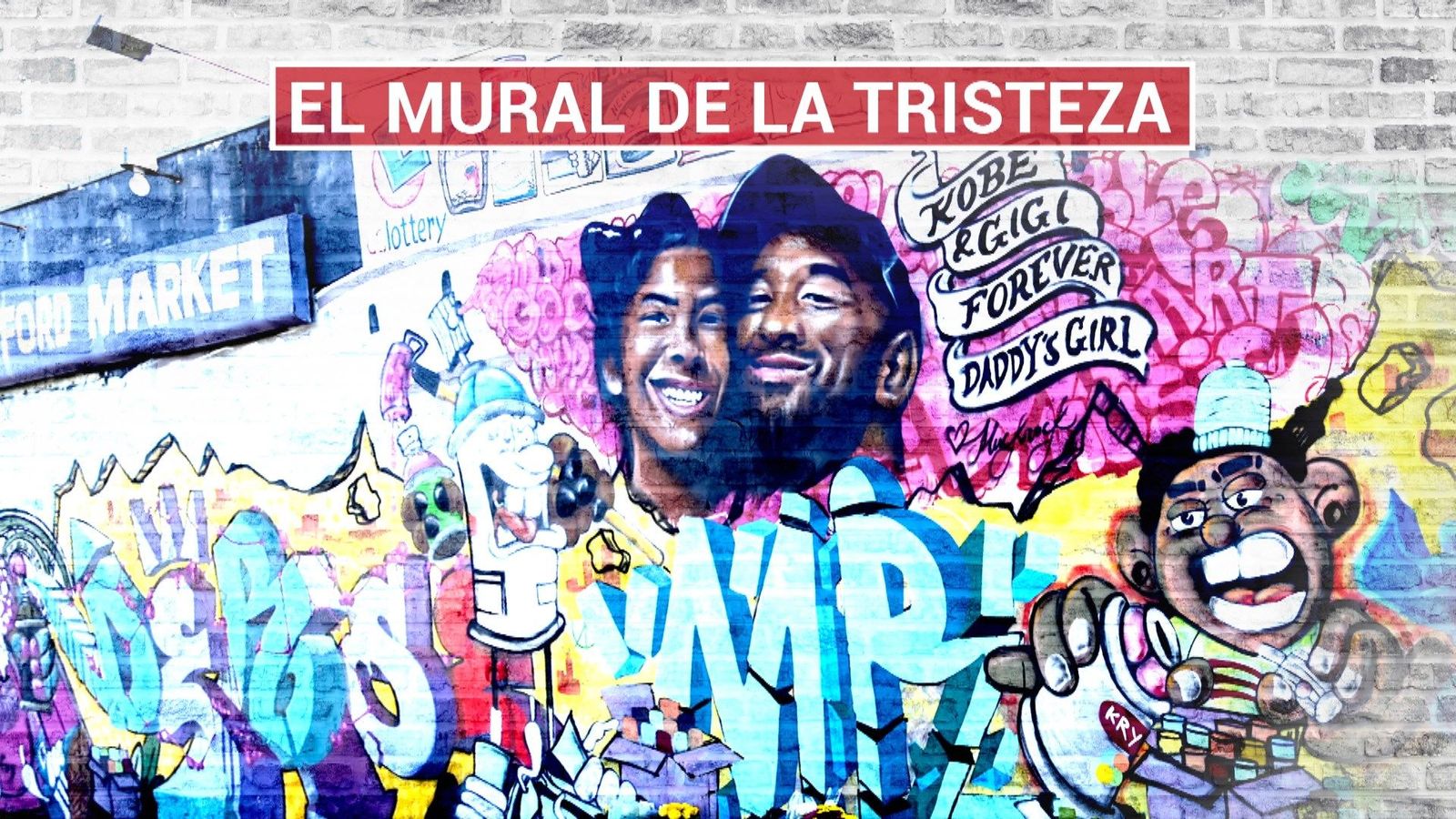 No cesan las ofrendas y los homenajes por Kobe Bryant