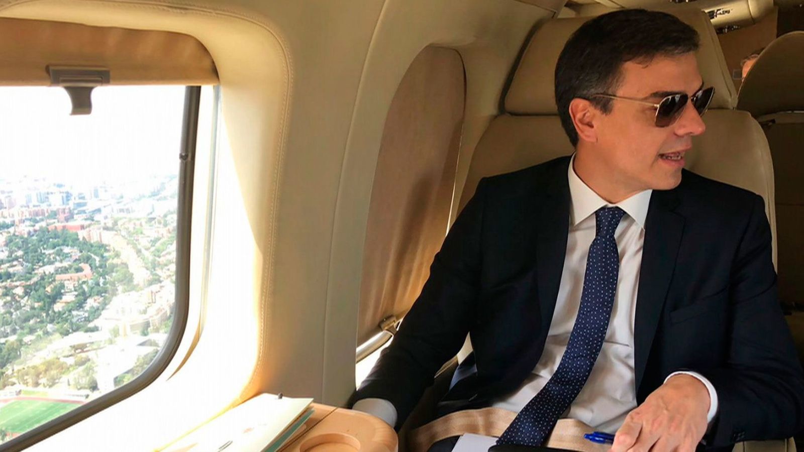 El PP denuncia un nuevo uso del Falcon por parte Pedro Sánchez para actos de partido