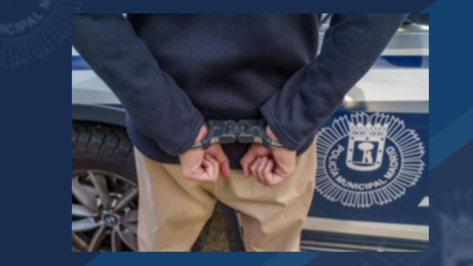 Detenido con orden de búsqueda, detención e ingreso a prisión en Vallecas