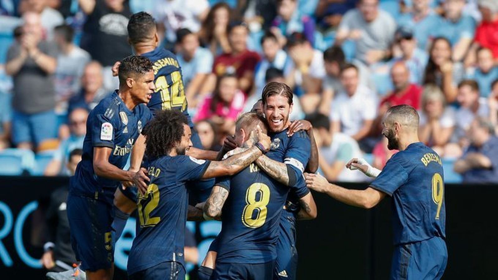 Victoria del Real Madrid en Balaídos