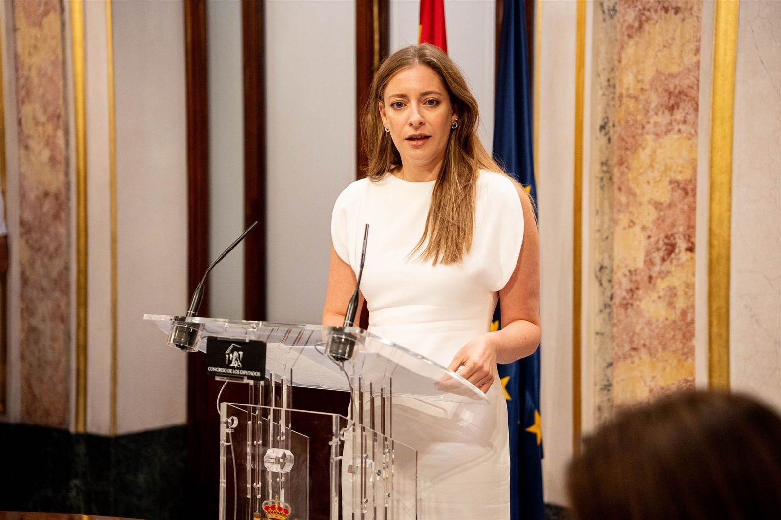 La portavoz del PP en el Congreso, Ester Muñoz