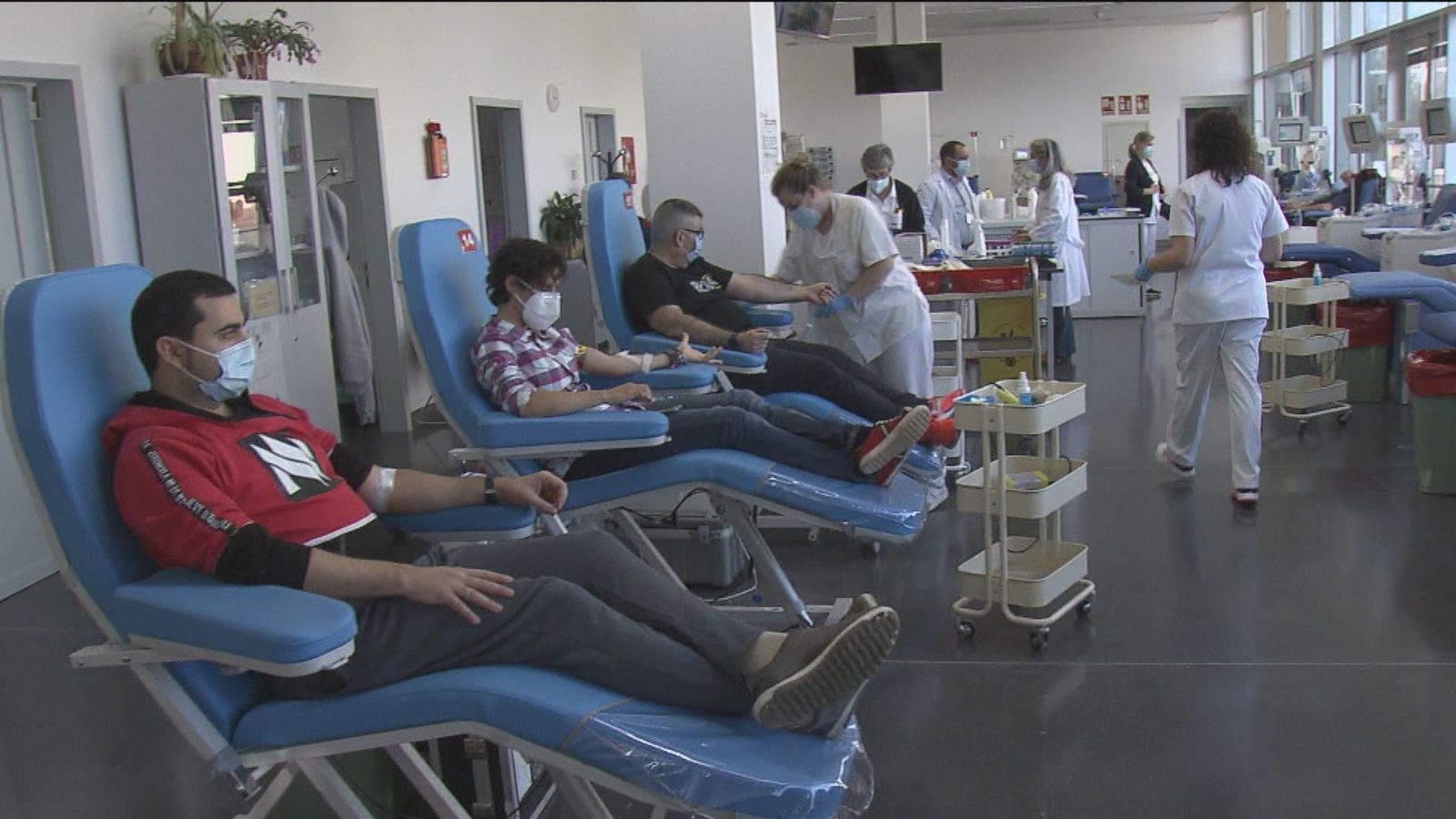 Maratón de donación de sangre en Valdebernardo y en la sede de Cruz Roja