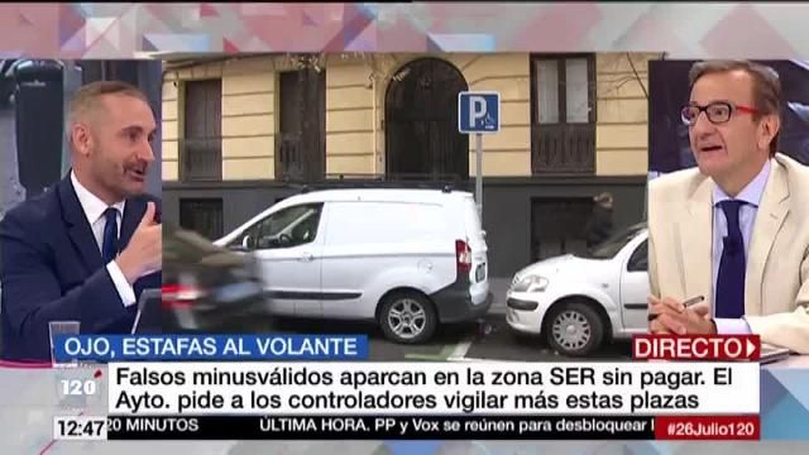 Siguen las estafas con las plazas de parking para personas con discapacidad