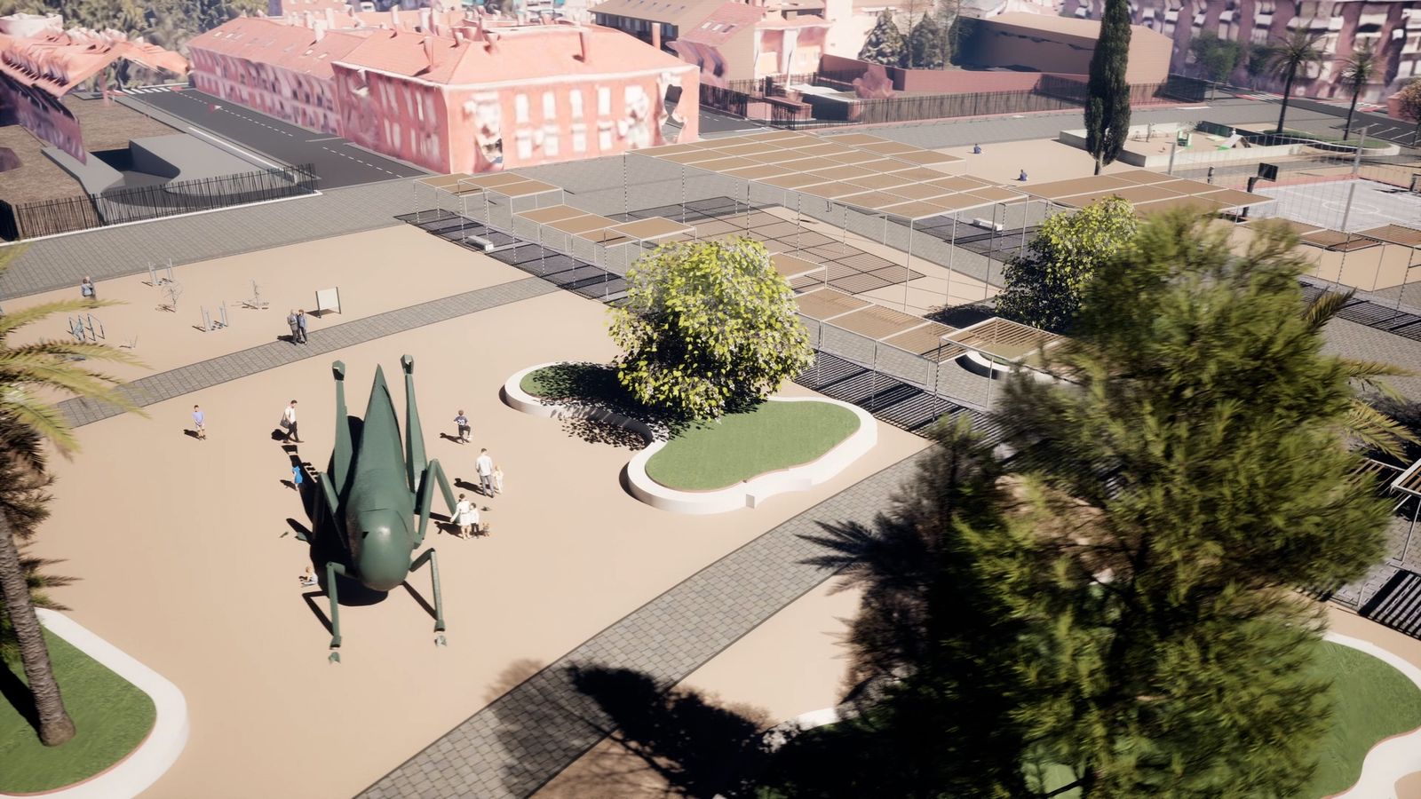 Proyecto del parque de San Fernando de Henares