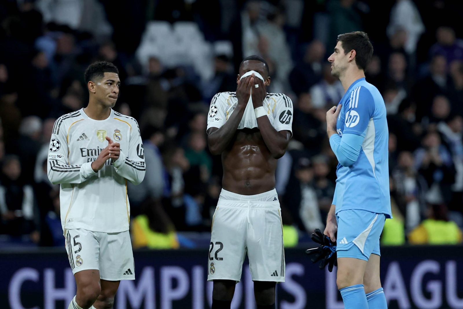 Bellingham, Rudiger y Courtois