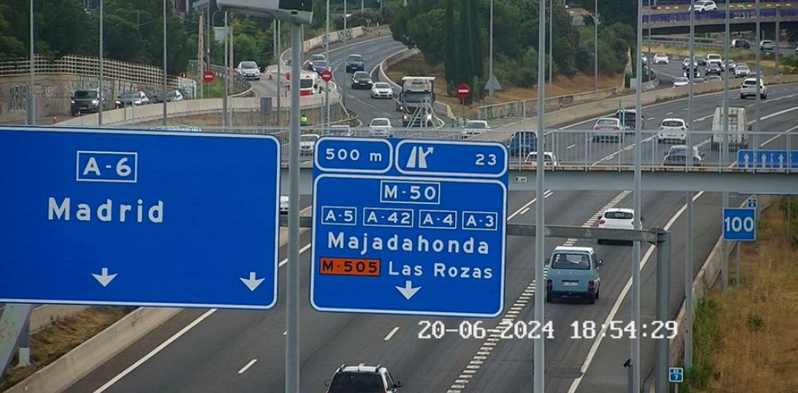 Cortes en la M-40 a partir de esta noche