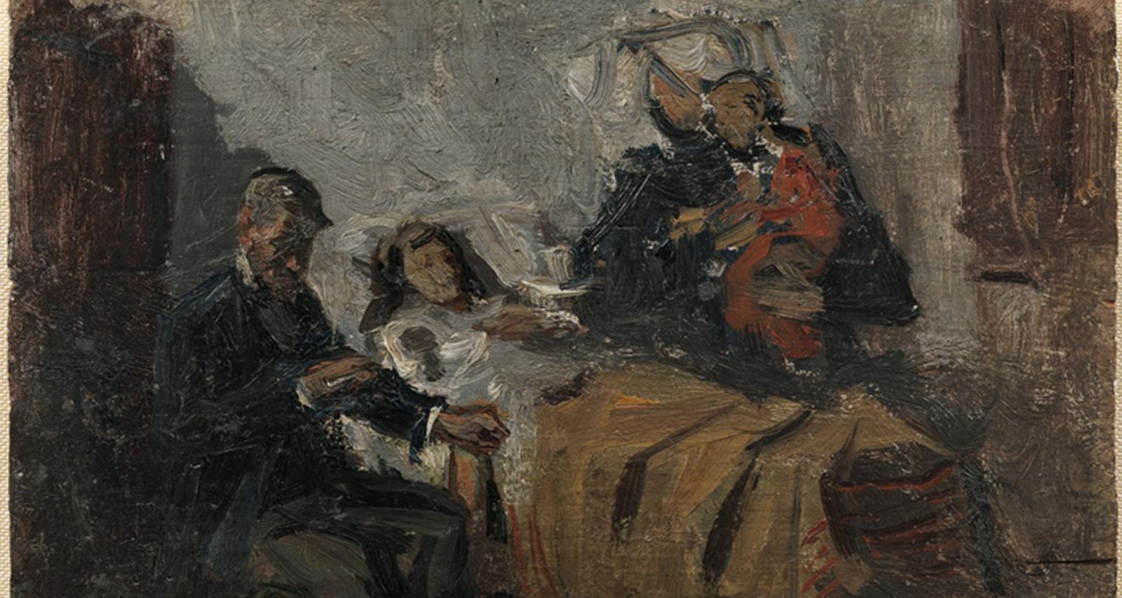 Estudio para 'Ciencia y caridad', de Pablo Picasso