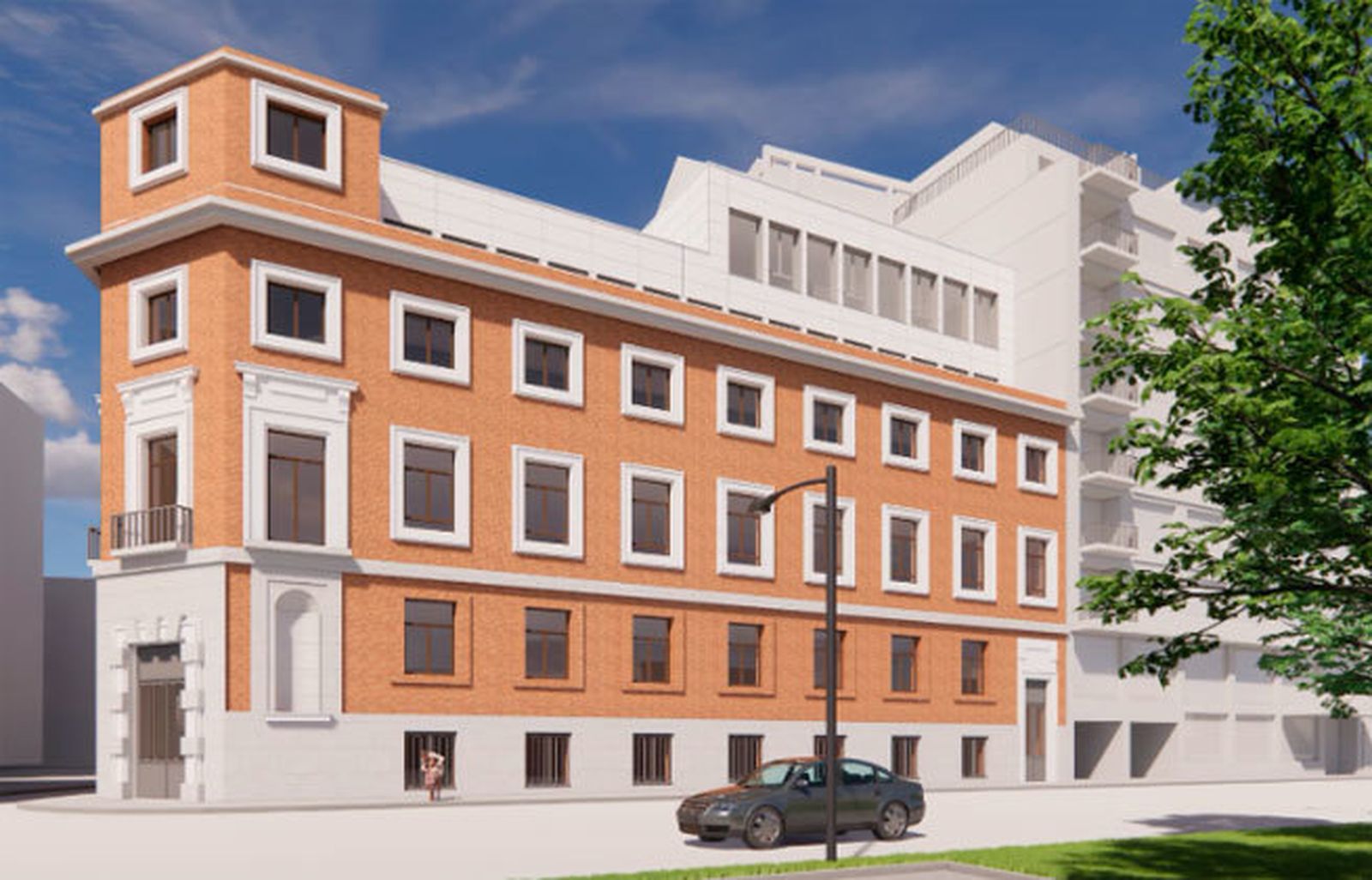 Luz verde a las obras de consolidación del edificio de Paseo del Prado 30