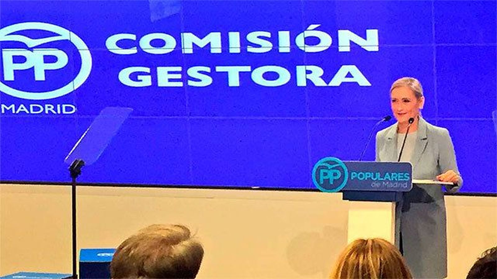 Cifuentes anuncia su candidatura a presidir el PP de Madrid