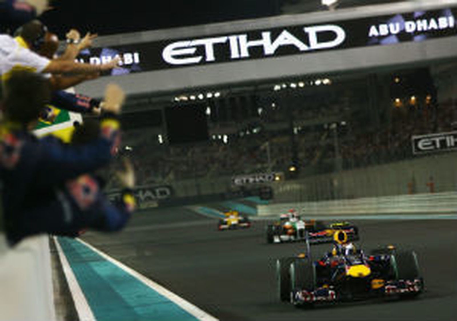 Vettel, en Abu Dabi