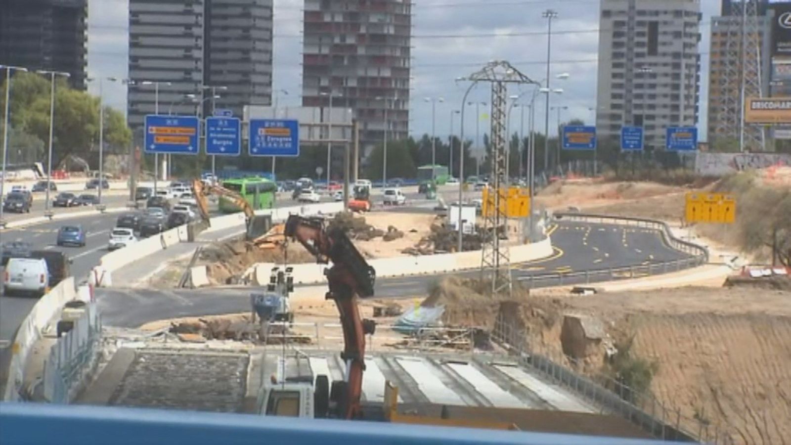 Nuevos cortes de tráfico en el Nudo Norte complican aún más la circulación