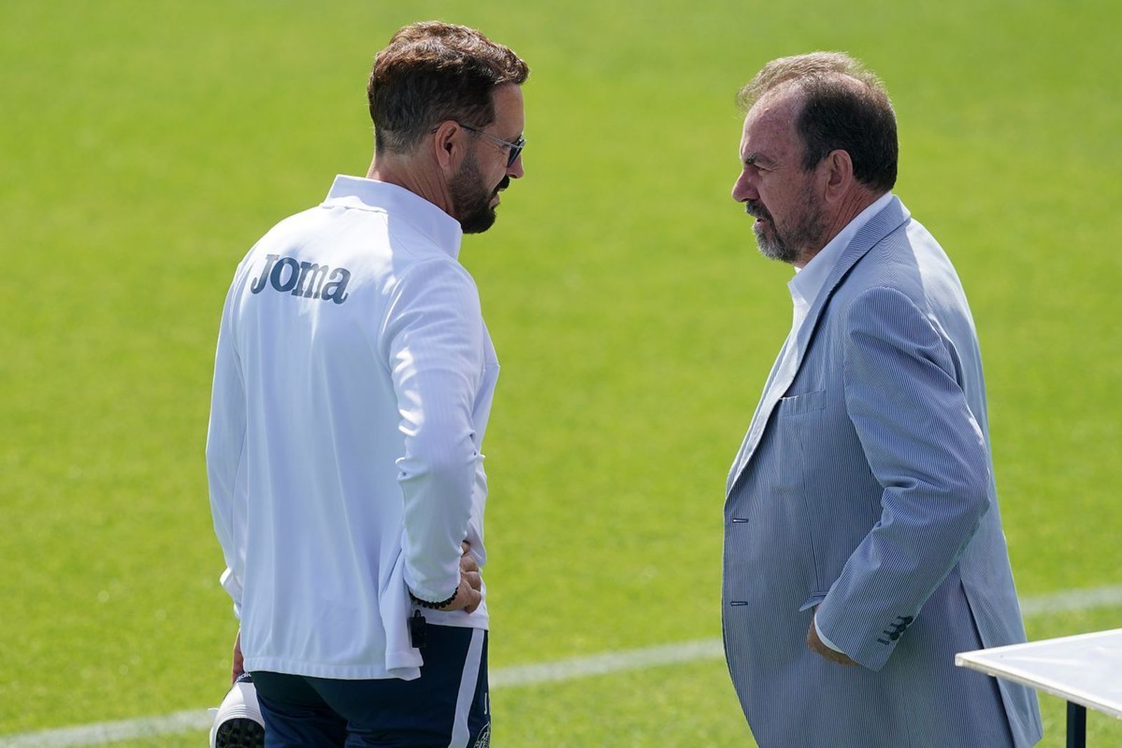 Bordalás y Ángel Pérez