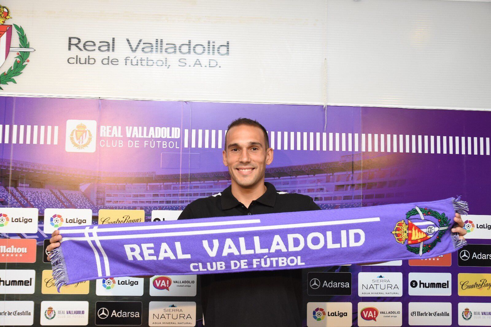 Nacho Martínez, jugador del Real Valladolid