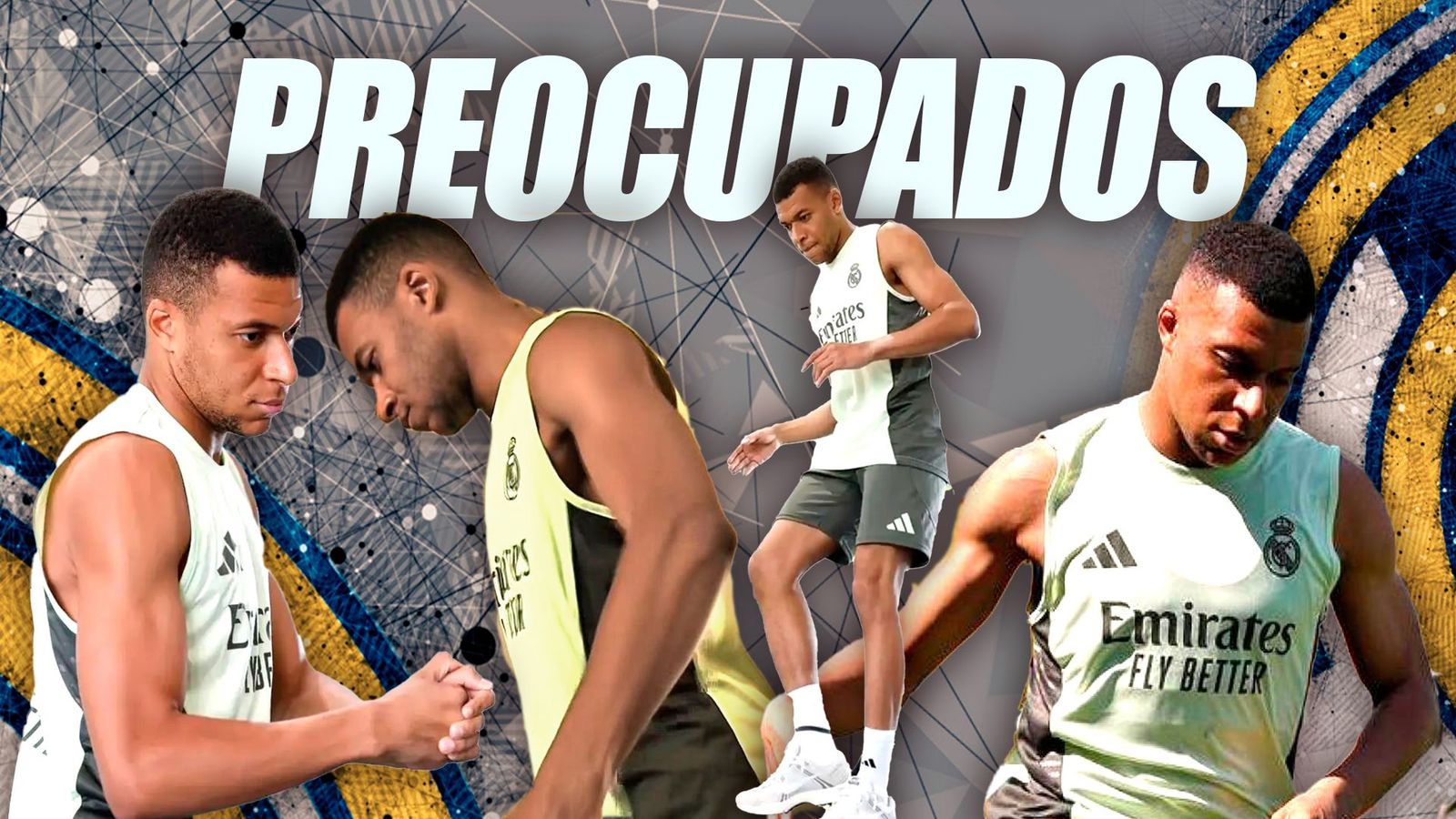Preocupa la situación física de Mbappé tras perder 5 kilos