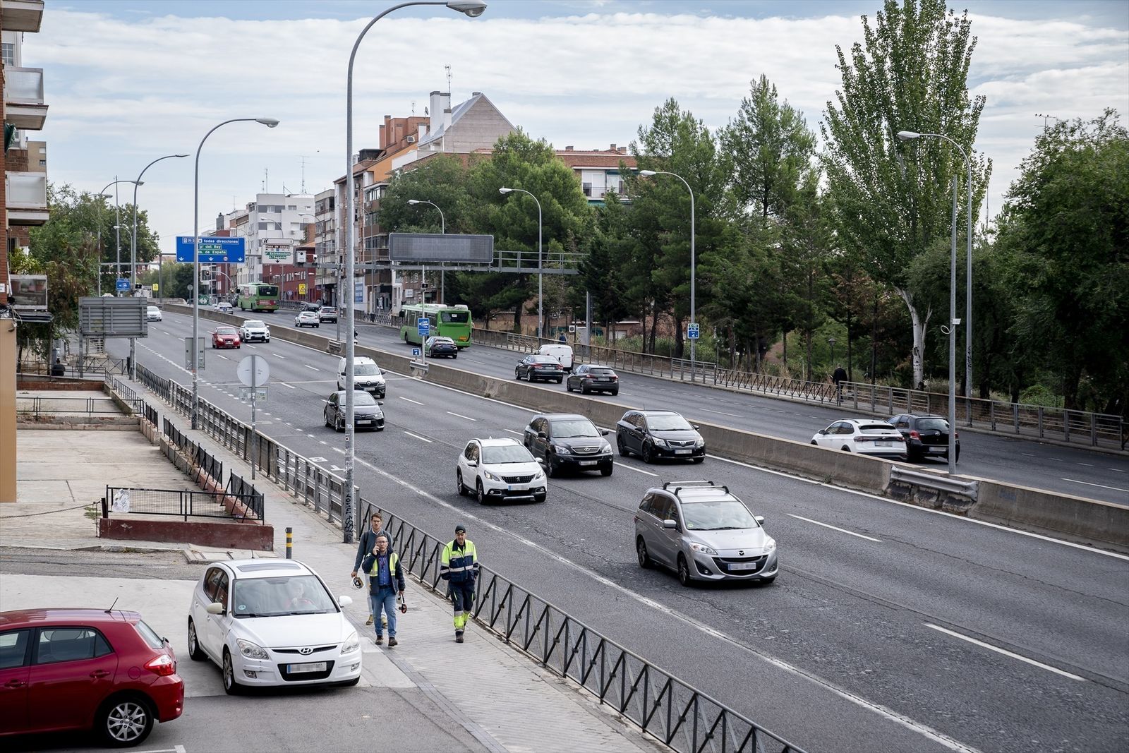 Inicio de las obras en la A-5