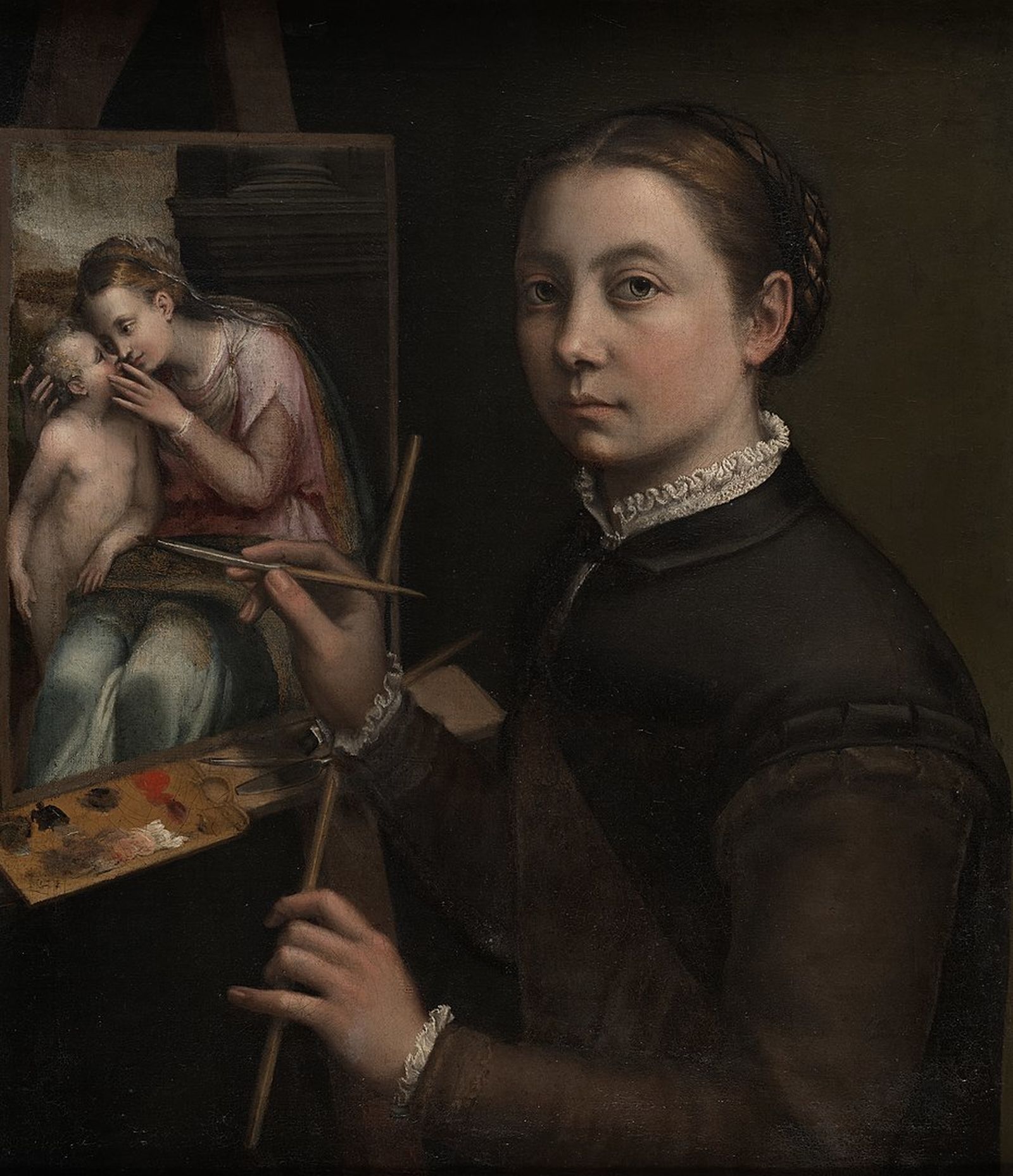 'Autorretrato', Sofonisba Anguissola