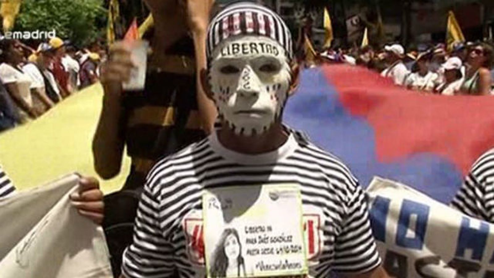 Manifestación en Venezuela