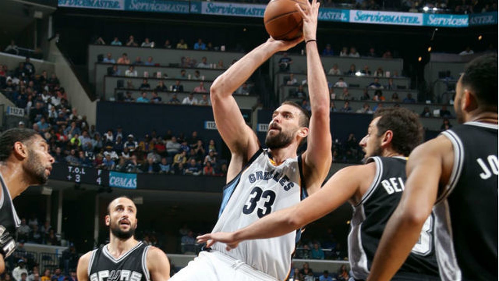 Marc Gasol, ante los Spurs