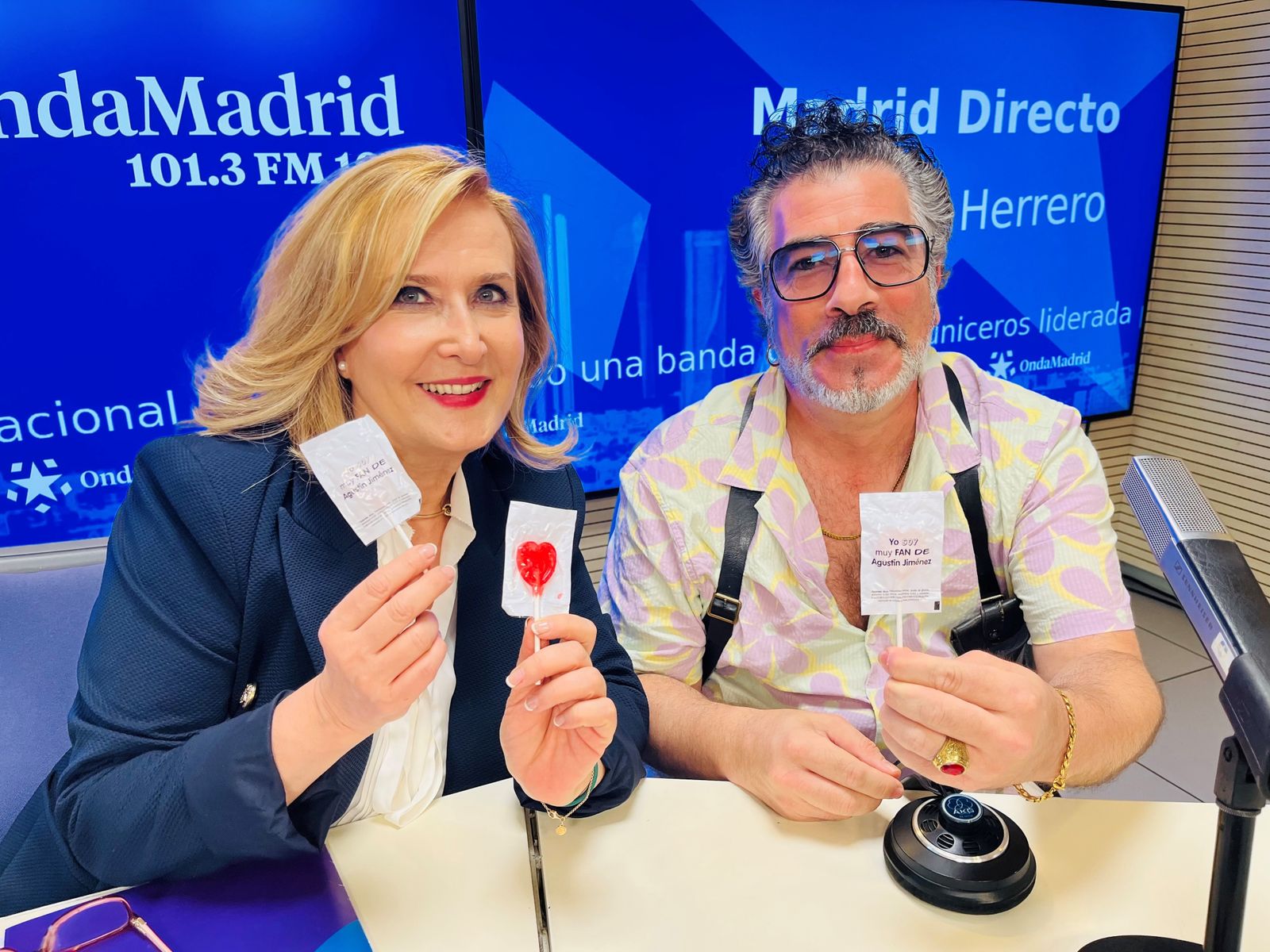 Nieves Herrero y Agustín Jiménez