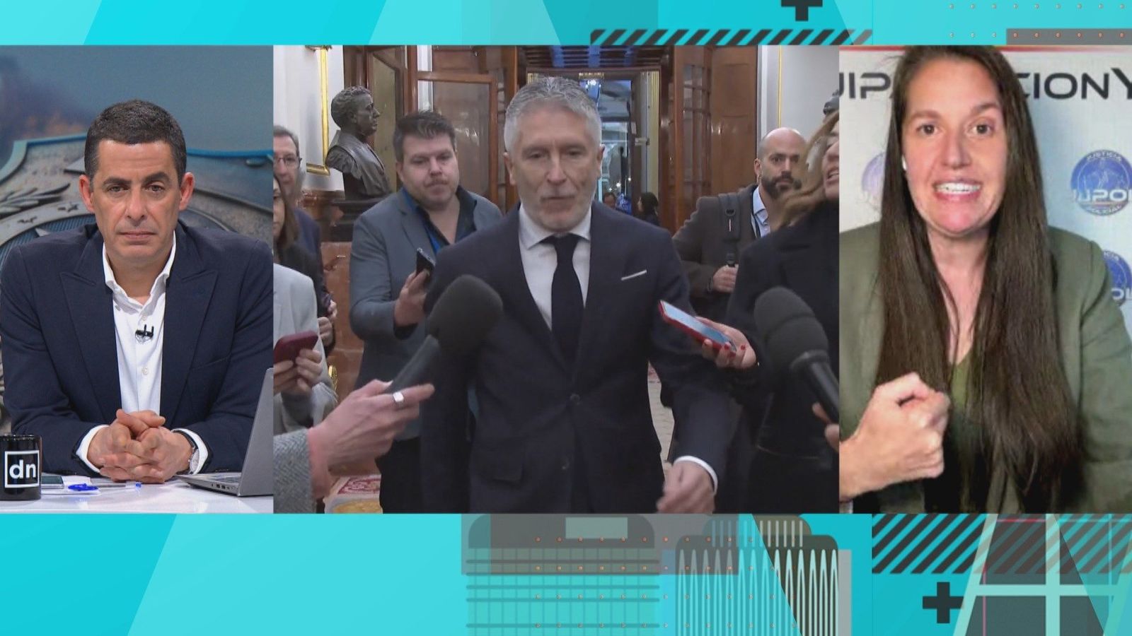 Laura García, miembro de Jupol, sobre Marlaska: "¿Por qué no dimite ya? Miente más que habla"