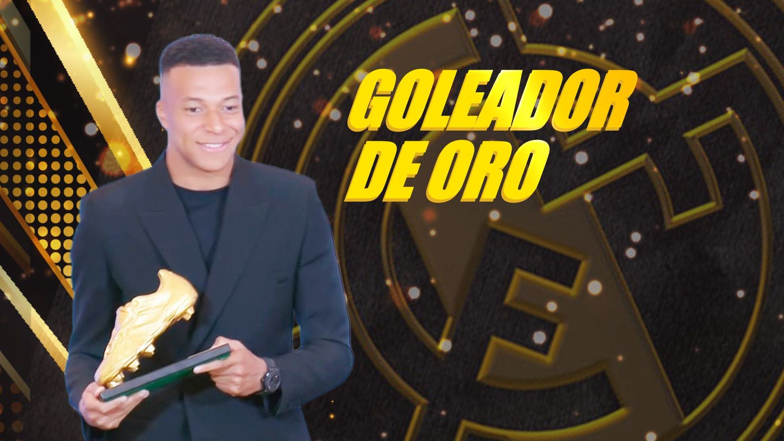 Mbappé recibe la Bota de Oro: "Es imposible ganar este premio sin el equipo"