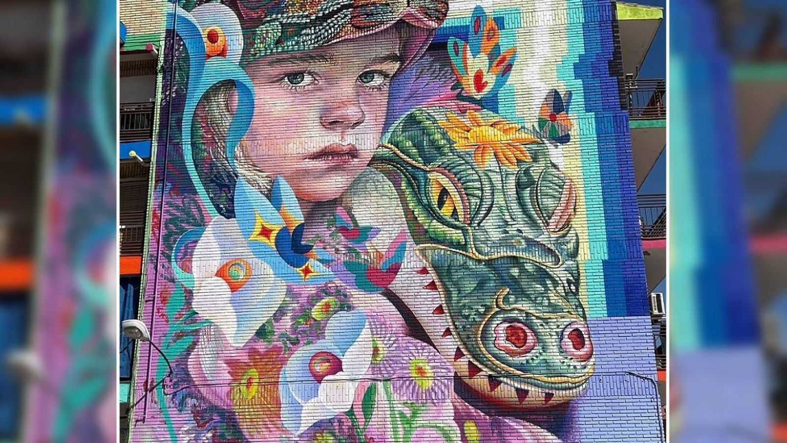 Nuevo mural en el MAUF de Fuenlabrada