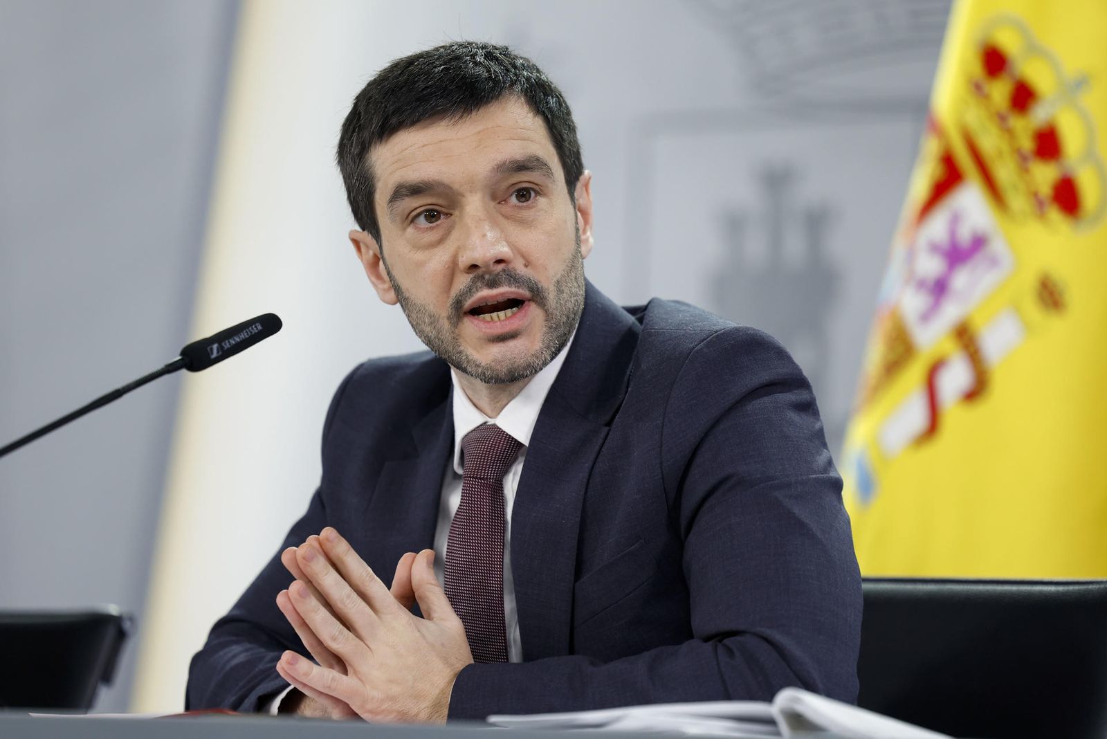 El ministro de Derechos Sociales, Consumo y Agenda 2030, Pablo Bustinduy