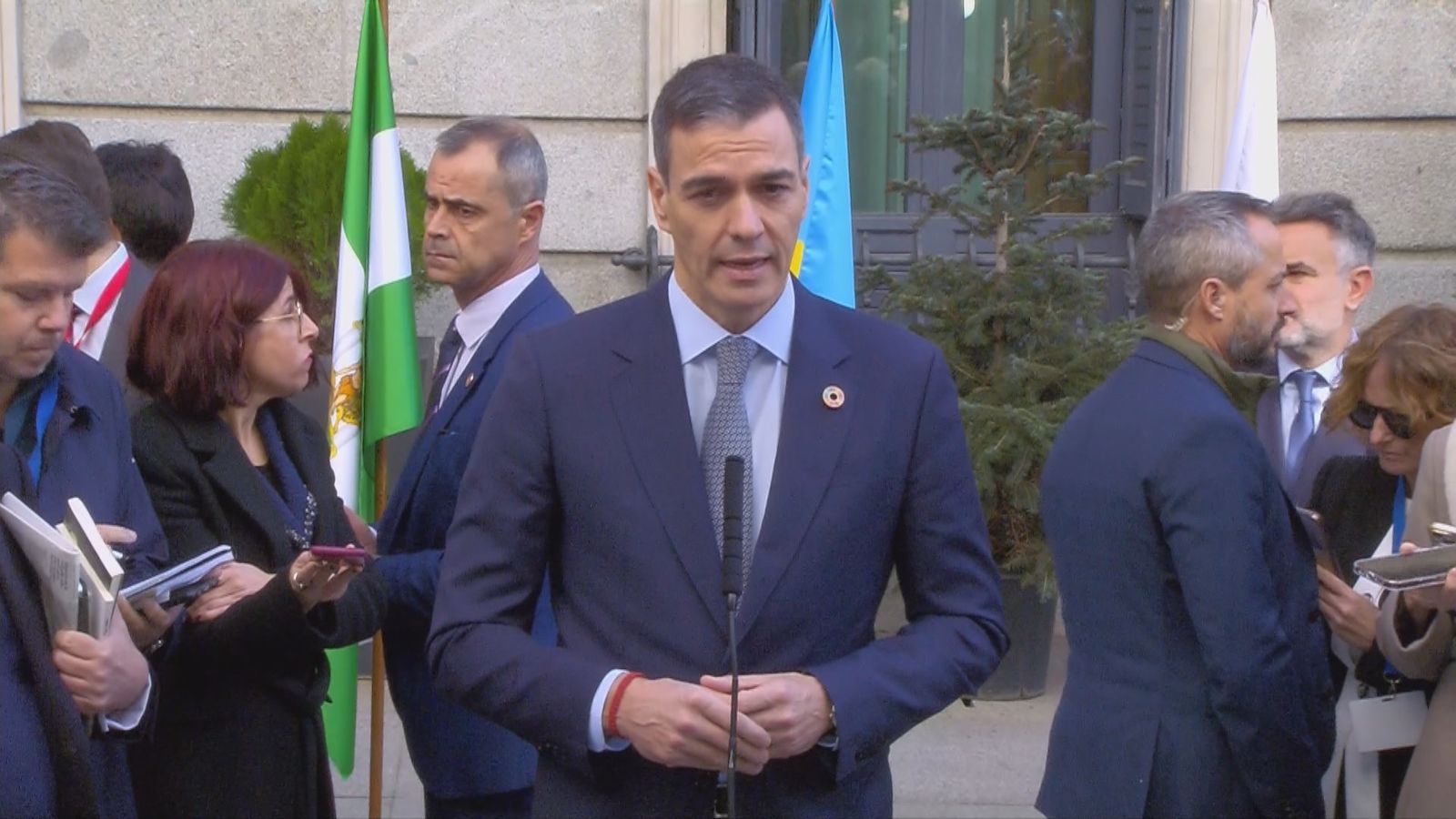 Pedro Sánchez en el Día de la Constitución