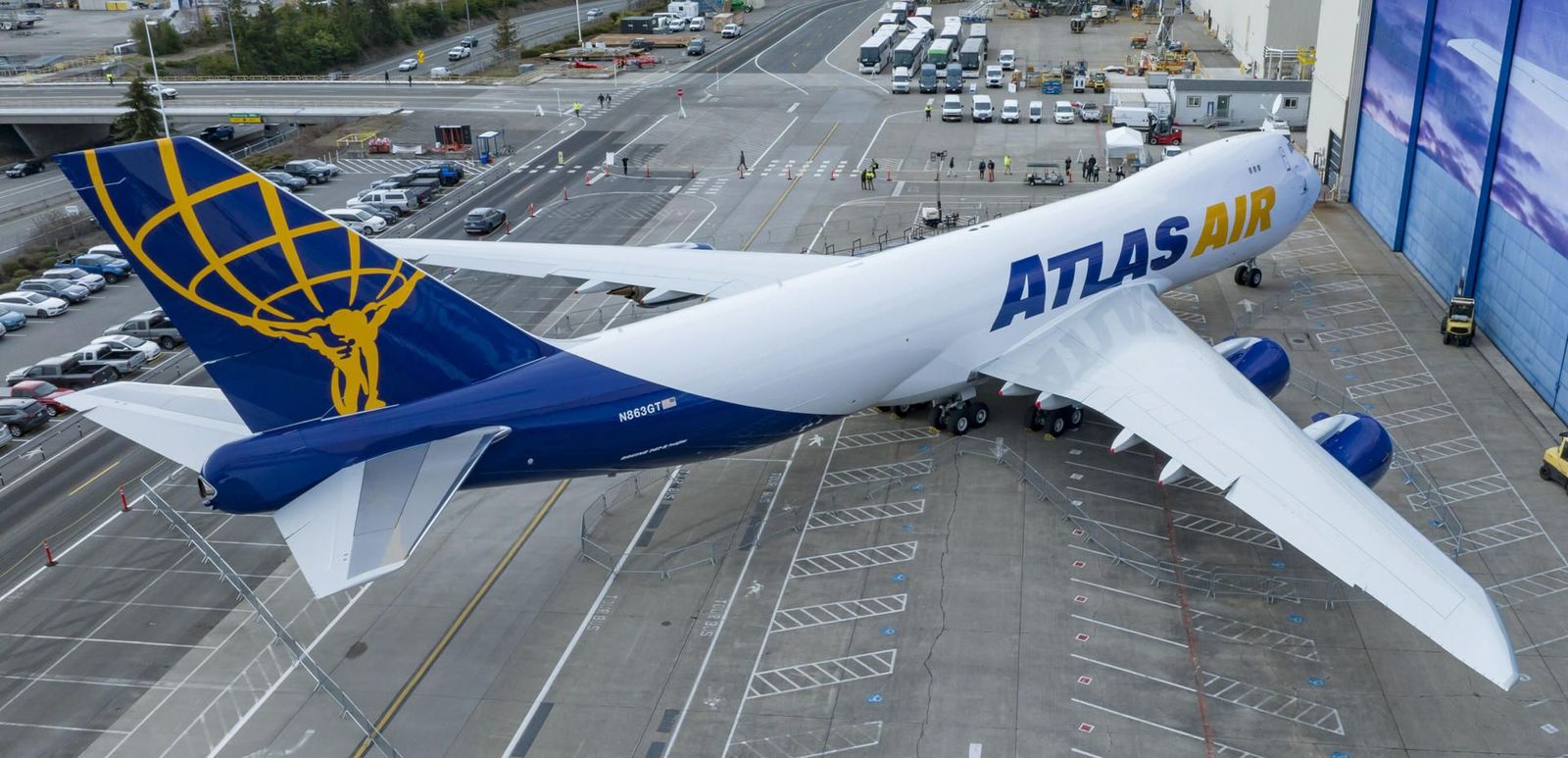 Boeing despide con honores a la 'Reina de los cielos'