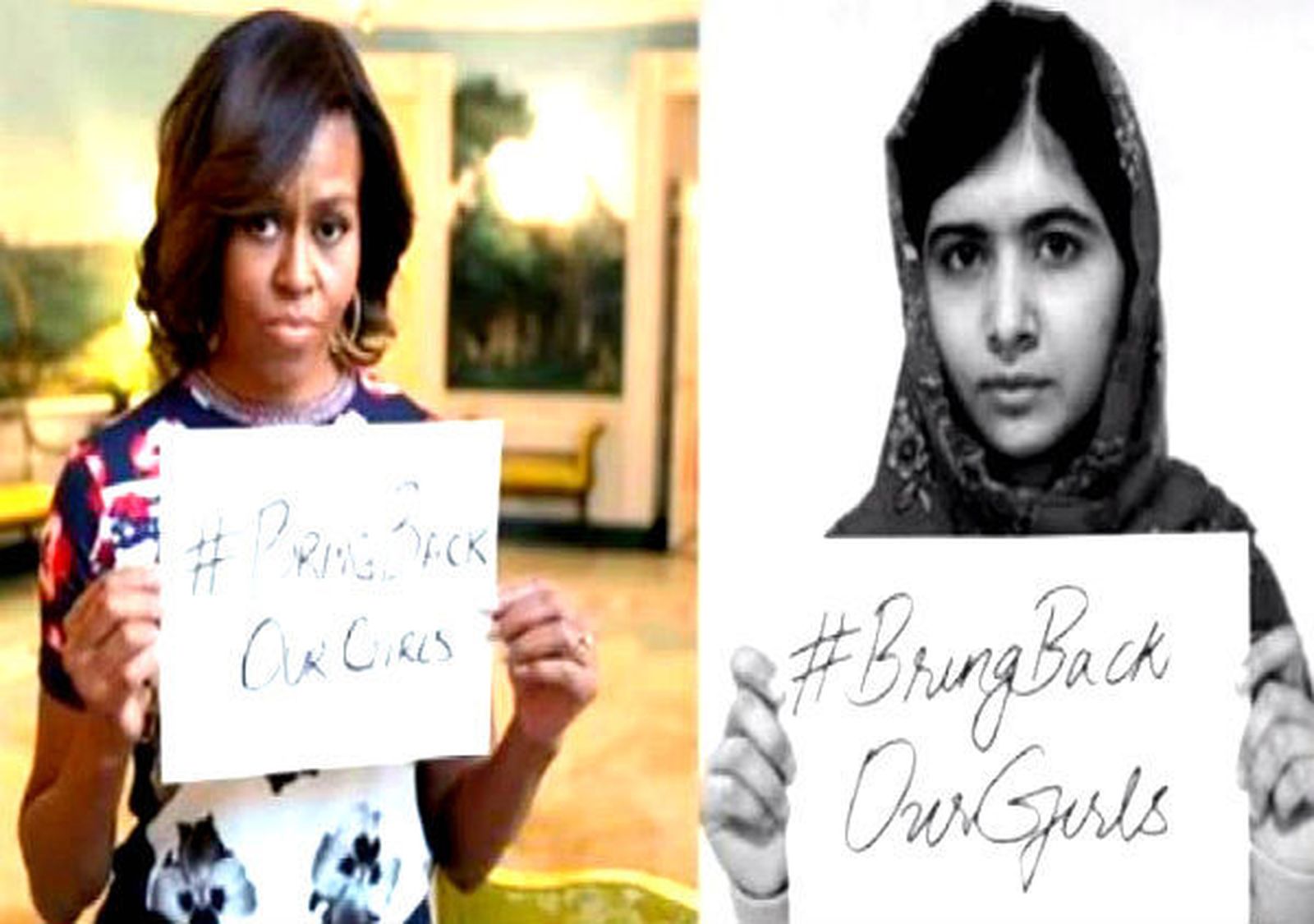 Michelle Obama y Malala