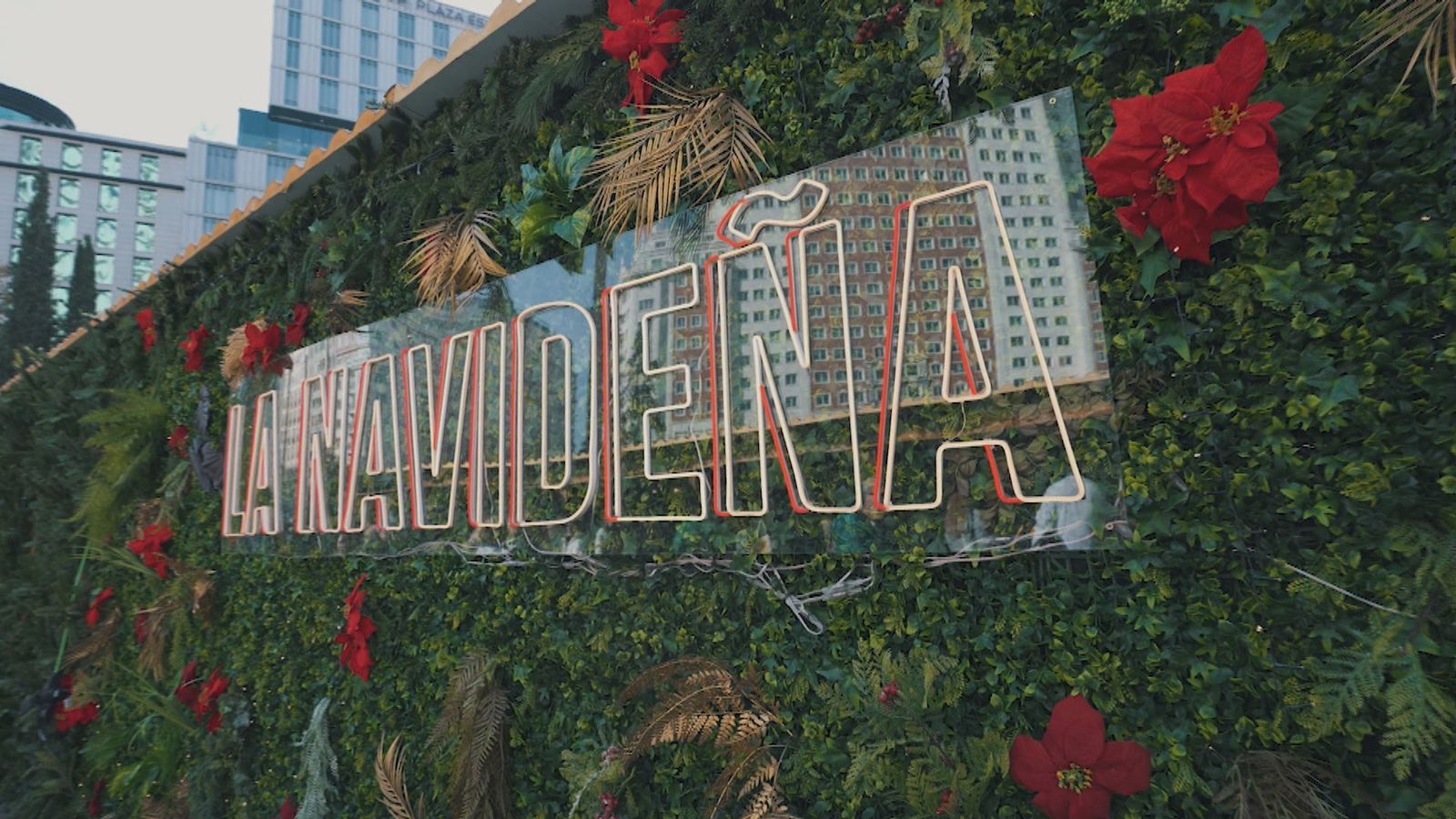 La Navideña, Plaza España